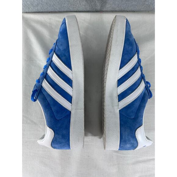 Adidas Gazelle 85 Men’s sz 9.5 Blue Bird Cloud White Mens Athletic Sneaker 2022 - Picture 5 of 13